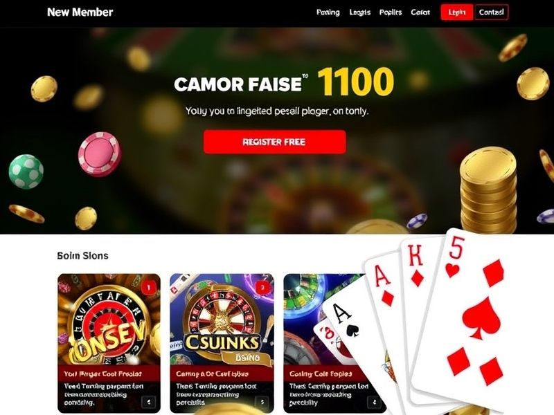 Welcome to the official promotional website for new member register free 100 2024.com: Discover the latest 2024 gambling bonuses, games, and exclusive offers for new players. Register today for a 100% free welcome bonus.