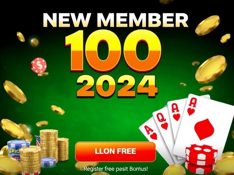 Welcome to the official promotional website for new member register free 100 2024.com: Discover the latest 2024 gambling bonuses, games, and exclusive offers for new players. Register today for a 100% free welcome bonus.